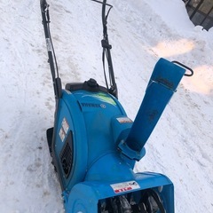 【取引可能】
除雪機　ゆっきぃ　YU240 ヤマハ　引取り早い方優先しますの画像