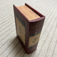 ブック型 小物入れ