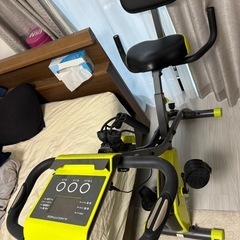 アルインコ　エアロバイク　背もたれ付き