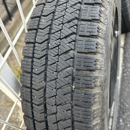 商談が成立しました?　軽自動車用　155 65 14　スタッドレスタイヤ　ホイール付き　1セット　8分山