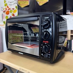 【お買い得‼️】定価16,500円♪ ツインバード コンベクションオーブン トースター 温度調節(100~250℃) ヒーター切り替え ブラック♪の画像