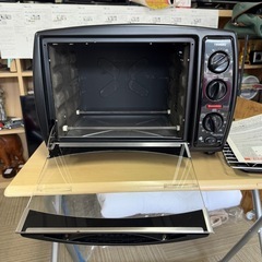 【お買い得‼️】定価16,500円♪ ツインバード コンベクションオーブン トースター 温度調節(100~250℃) ヒーター切り替え ブラック♪の画像