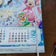 ディズニー壁掛けカレンダーの画像