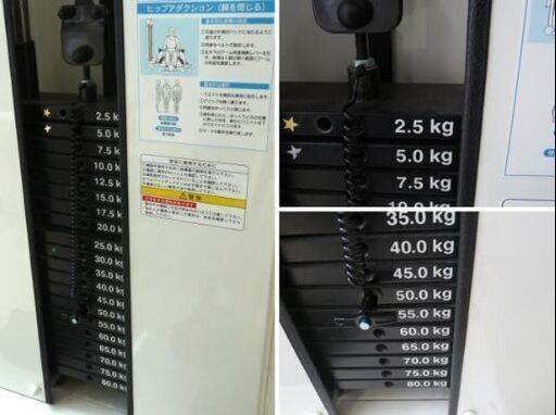 【中古】酒井医療 ヒップアブダクション & アダクション コンパス COP-2202S リハビリ トレーニング マシン