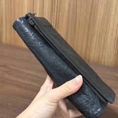 Quay 牛革かぶせ長財布　レディースの画像