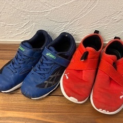キッズ　スニーカー　4足セットの画像