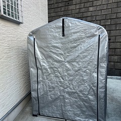 自転車　物置　テント