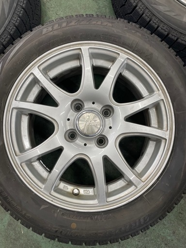 ⭐︎155/65R14 ブリヂストンスタッドレスタイヤセット⭐︎