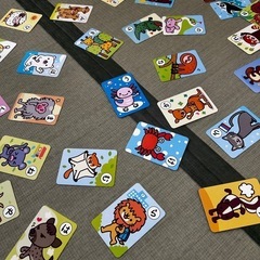 自動読み上げ　どうぶつかるた　のりものかるた　セットの画像