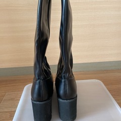 ロングブーツ22.5cmの画像
