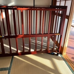 西松屋　ハピネスベビーベッドの画像