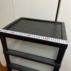 プラスチック　収納　チェスト　7段　キャスター付きの画像