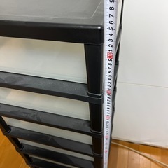 プラスチック　収納　チェスト　7段　キャスター付きの画像
