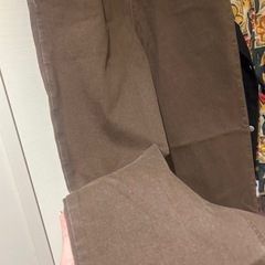 【相談中】ストレートデニム⭐︎ブラウンの画像