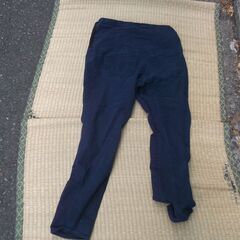 EL FIN DOLL エルフィンドール　マタニティパンツ 　LLサイズ　紺色の画像