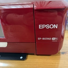 EPSONプリンターEP-807AR　ジャンク品の画像