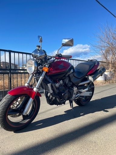 [燃料計付きホーネット1.5万km] 250HONDA赤黒カラー