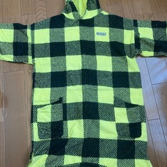 ポンチョタイプ　タオル　ムラサキスポーツ購入品の画像