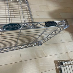 【値下げ！】アイリスオーヤマ メタルミニ棚板 (80×35cm) 2枚 MTO-835Tの画像
