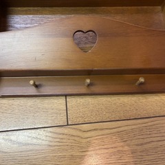 木製　アンティーク調
　 レターラックの画像