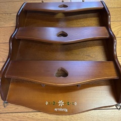 木製　アンティーク調
　 レターラックの画像