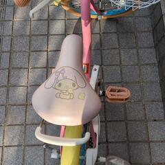 マイメロディ　16インチ　自転車の画像