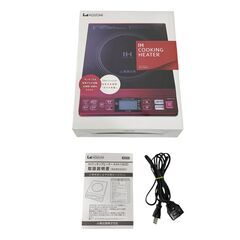 24C802_ジ3【美品】KOIZUMI 小泉成器 IHクッキングヒーター KIH-1400 2013年製 キッチン家電 調理家電 中古の画像