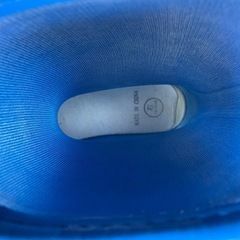 18.0cm長靴　青色　レインブーツの画像