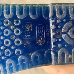18.0cm長靴　青色　レインブーツの画像