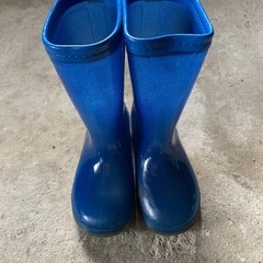 18.0cm長靴　青色　レインブーツ