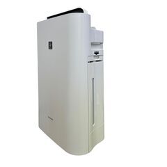 在b 美品 SHARP 加湿空気清浄機 KC-N500Y-W 2021製 プラズマクラスター7000 インフルエンザ予防 ホワイト シャープ 動確済みの画像
