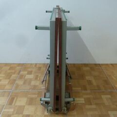 【中古】ポータブルステージ W2400×D1200×H200mm (4) 折りたたみ 台 仮設 簡易 ステージ台 集会 宴会 催事 催し物 公演 イベント 体育館の画像