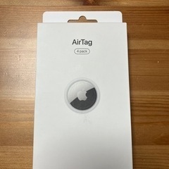 【値下げ】Apple AirTag 【新品未使用】とAirTag...