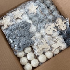 【未使用品】クリスマス飾りセットの画像