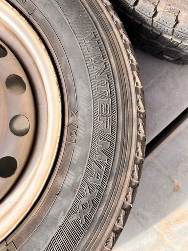 145/80R12 80/78N LT スタッドレスタイヤ 