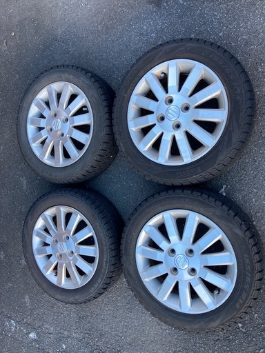 スズキ純正14インチスタッドレス