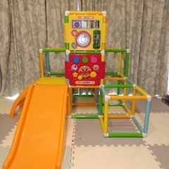 【売約済み】アンパンマンジャングルジム　うちの子天才　手遊びいっぱいよくばりパークの画像