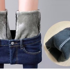 お値下げしました！！裏起毛デニム の画像