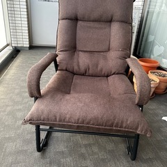 【0円】ハイバックソファ