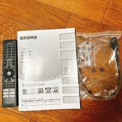 【美品】Hisense 4K液晶テレビ　43U7F 43型の画像