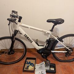 YAMAHA 電動アシスト自転車 ホワイト ヤマハ パスキッス 子供乗せ 電動 自転車 ホワイト