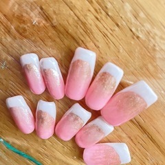 フレンチネイルチップ✨24時間以内発送❗️