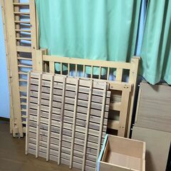 大平産業 木製ロフトベットの画像