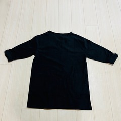 【新品タグなし】コープ カットソー ぽかぽか レディース 黒 ブラック LLの画像