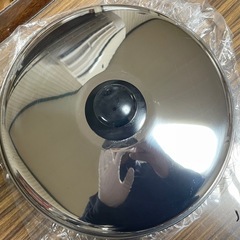 【未使用品】丈夫でさびにくい　18-8ステンレス製　季の味　大型鍋28cmの画像