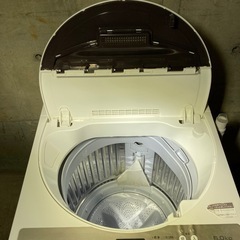 【シャープ全自動洗濯機6kg ES−GE6D−T 2020年製】