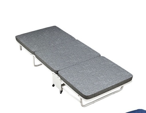 【取引完了】折りたたみベッド マットレス付き コンパクト スリム　ソファベッド