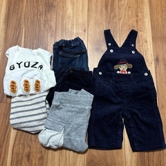【取引中】子供服　プチバトーなど　70-80サイズ　6着まとめ売り