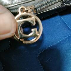 ハンドバック　　シルバー　の画像