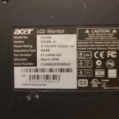 エイサーacerのディスプレイの画像